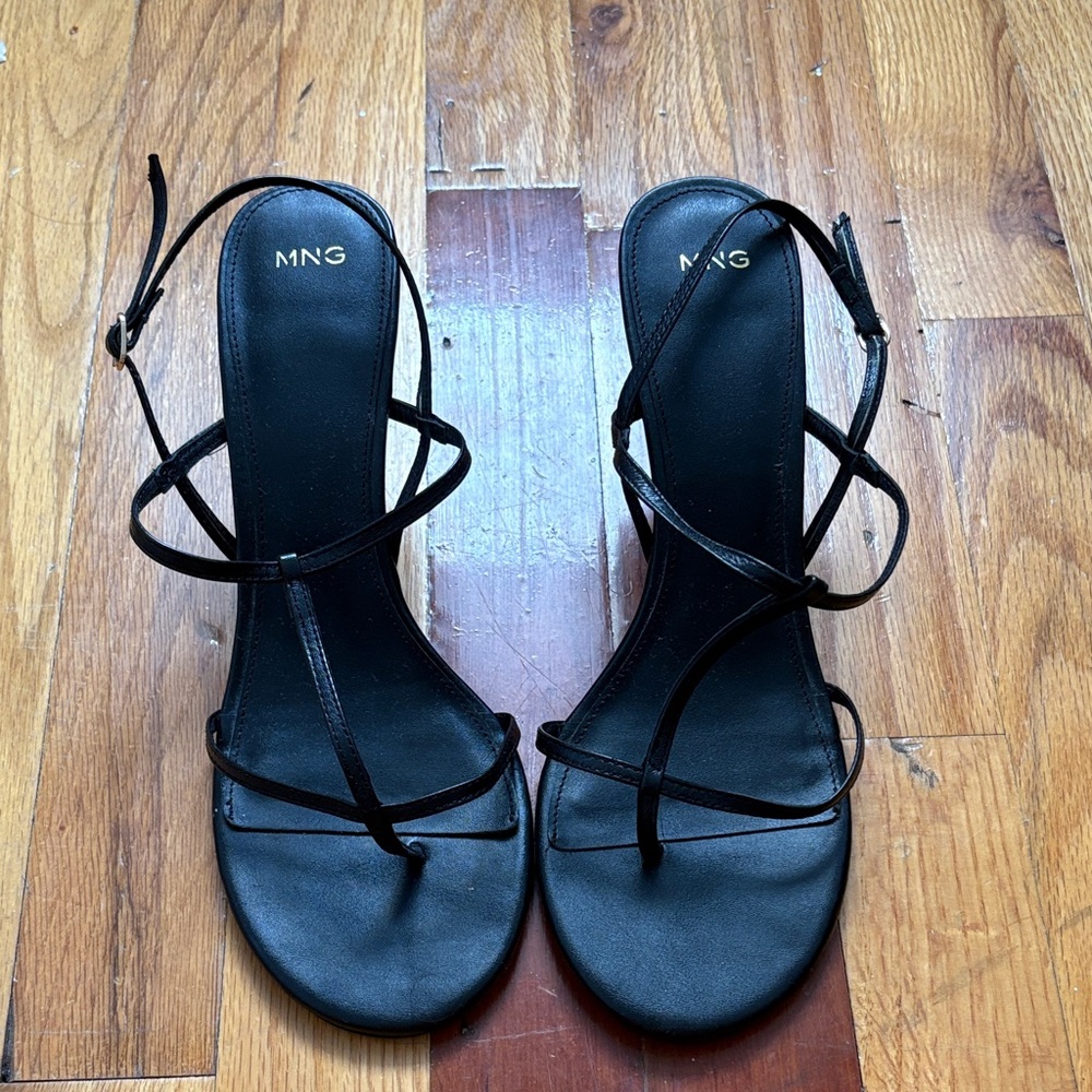 Mango kitten heels